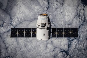 SpaceX-Satellit im Erdorbit