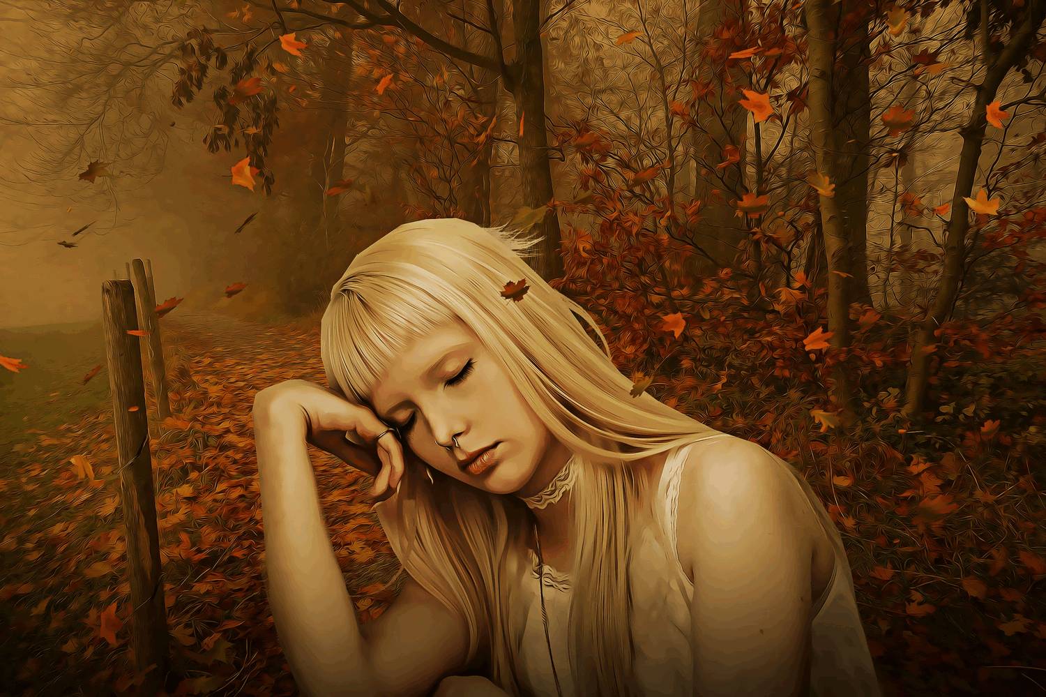 Herbst – wenn das Laub und die Stimmung fällt.