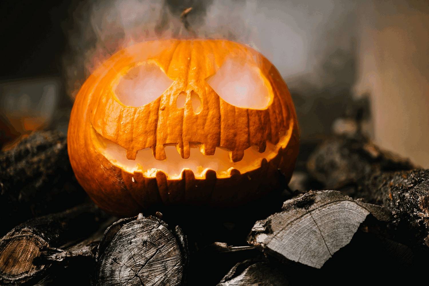 Halloween im Herbst ist auch Kürbiszeit